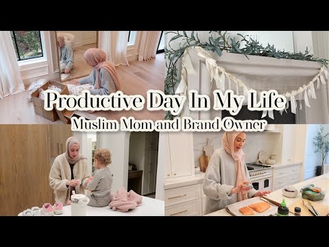 Productive Day In My Life! How I Balance it All as a Working Mom, Prepping for Baby #3