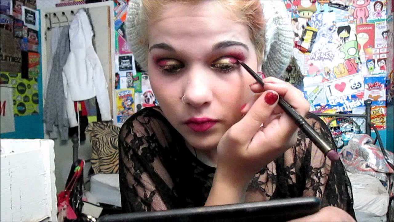 Gold Pink and Glitter