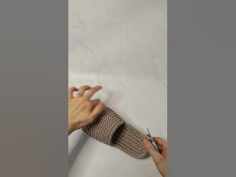 Тапочки своими руками - YouTube