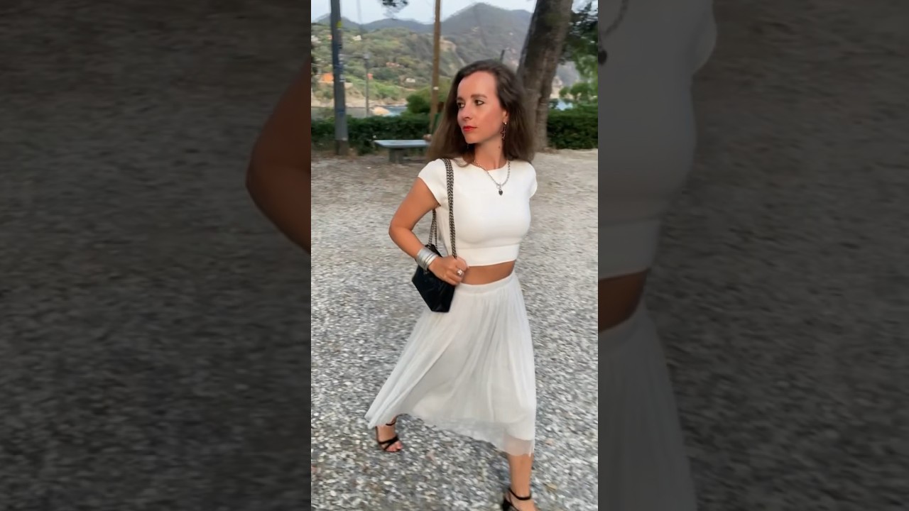 Ü40 Woman 💫 Midirock & Croptop 🤍 