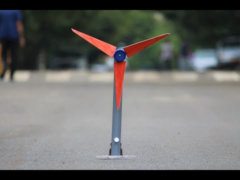 How To Make A Windmill - Free Energy Generator