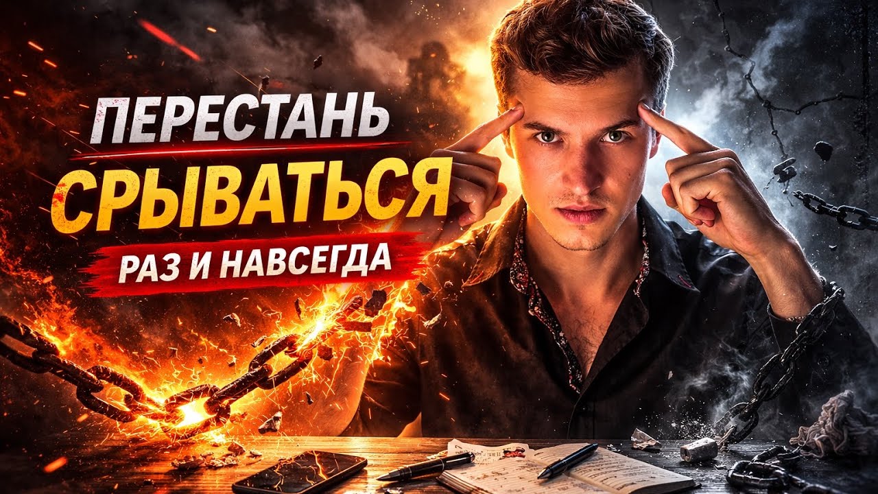 Перестань СРЫВАТЬСЯ раз и навсегда! Вот инструкция👆