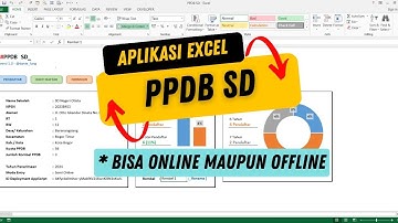 Aplikasi PPDB SD Semi Online Versi Excel