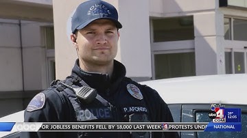 Granite School Resource Officer Credited For Saving Man From Burning Home