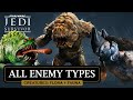 All creatures enemy types  bosses in star wars jedi survivor guide