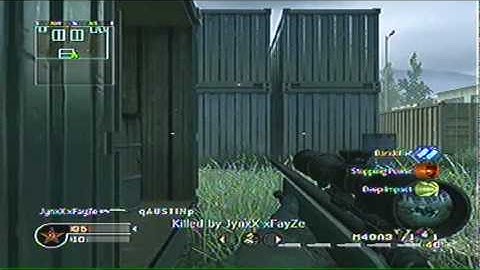 COD4 1v1 - JynxX xFayZe