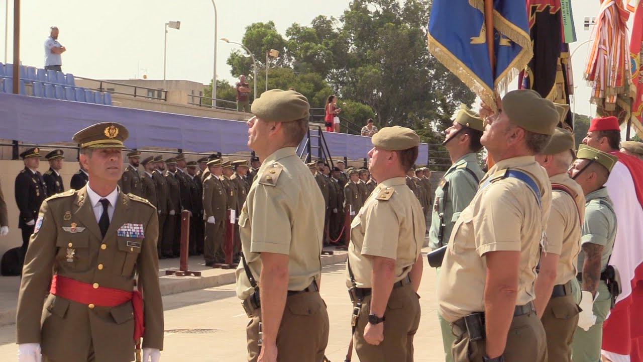 Luis Cortés Delgado recibe el mando de la Comandancia General de Melilla