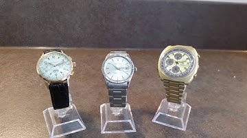 What is a chronometer? What is a chronograph?