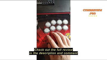 Review Qanba Gravity KS Mechanical Arcade Buttons 30mm Snap-In Mechanical Pushbutton (Boxed） (Clear