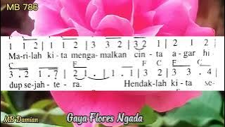 Lagu Madah Bakti 786, Kasih Persaudaraan, Lagu Misa Gaya Flores Ngada