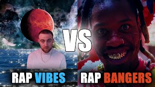 My CHILL Rap Playlist vs My HYPE Rap Playlist