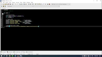 Tutorial membuat program Menampilkan Identitas dengan Bahasa Pemrograman C