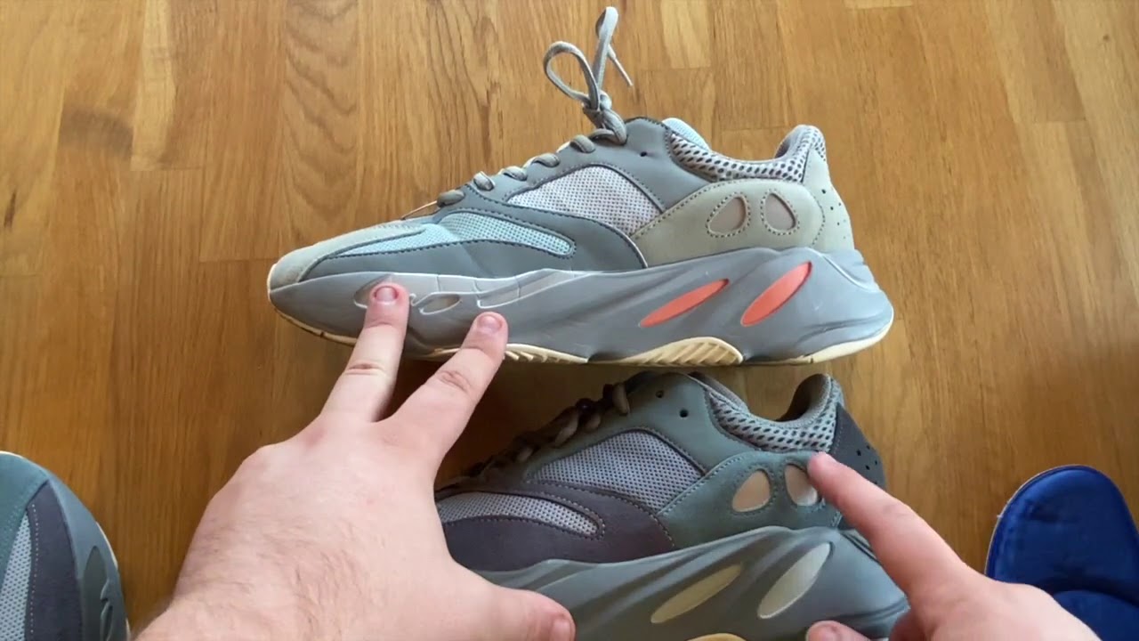(REAL VS FAKE) ADIDAS YEEZY BOOST 700 - YouTube