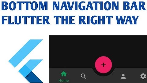 Bottom Navigation Bar in Flutter | Modern Bottom Nav Bar Flutter