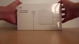 UNBOXING: APPLE MacBook Air 11inch Power Adapter. 45W MagSafe 2. (MODEL  A1436) - YouTube