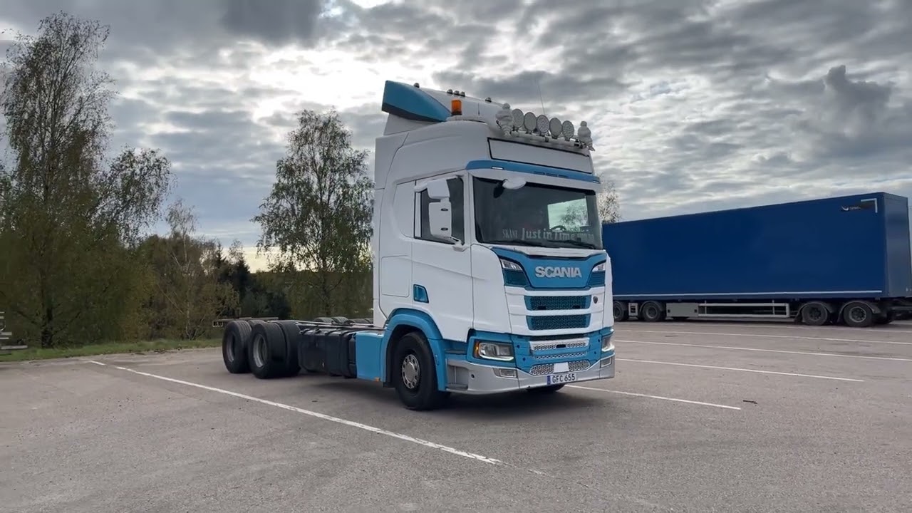 Lastbil Chassi Scania R500 6x2 NextGen