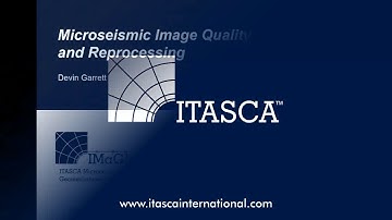4. Microseismic Image Quality Control and Reprocessing
