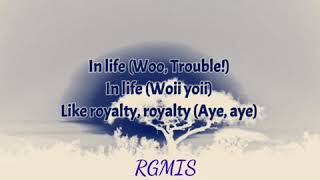 Protoje Ft popcaan - like Royalty (Lyrics video) Resimi