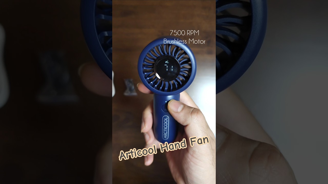 Pocket-Sized Powerful Hand Fan Tested! 