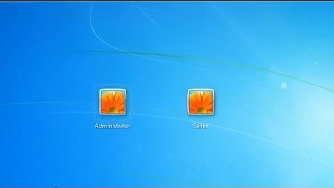 How to Enable Administrator Login Account in Windows 7