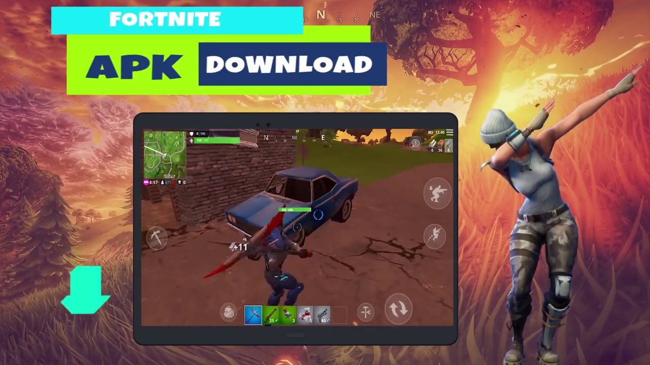 Comment avoir fortnite sur android - YouTube