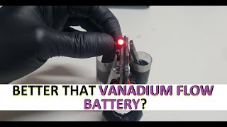 More that Vanadium flow battery