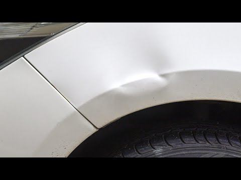 Paint-less Dent Repair - Tesla Model 3 - YouTube