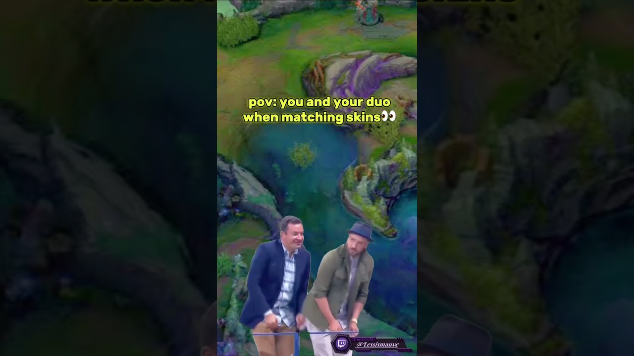 I love it when we're matching skins.. | League of Legends