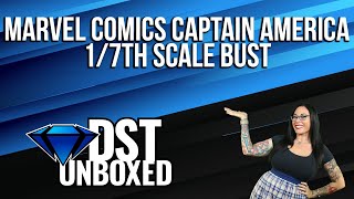 Unboxing Marvel Captain America Mini Bust Comic Book Version [DST Unboxed]