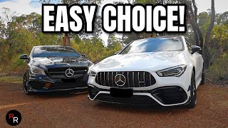 CLA45s AMG Comparison! NEW vs OLD* Which One Should You Buy!???