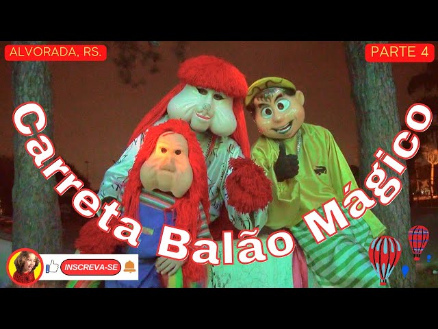 Allana eventos - 🤡ALO ALVORADA🤡 🚂CARRETA DA ALEGRIA BALÃO