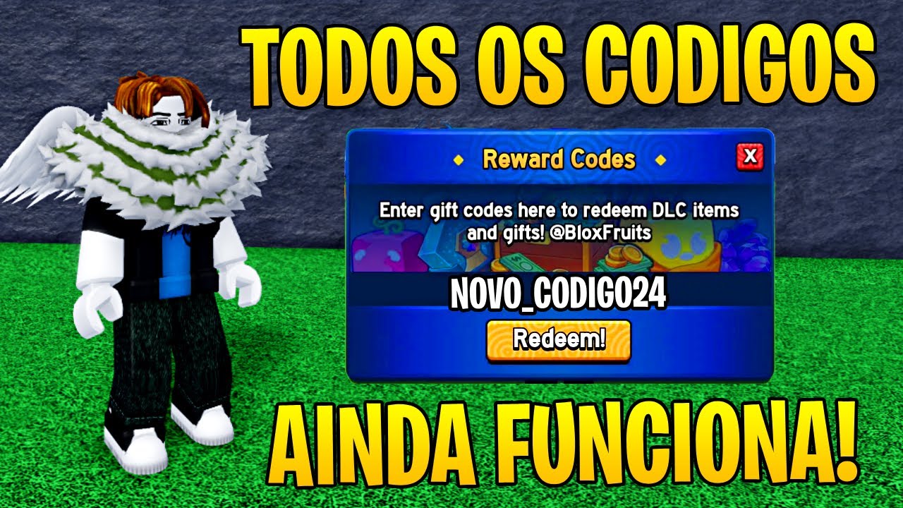 *NOVO* TODOS OS CÓDIGOS DE 2X XP NO BLOX FRUITS 2024!!! - YouTube