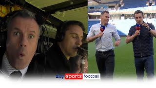 Gary Neville & Jamie Carragher's BEST moments! 👀🍿