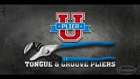 Channellock Straight Jaw Pliers from Eastwood