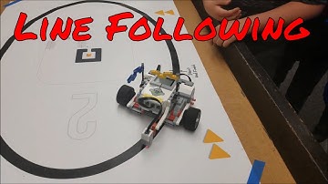 "Line Following With The LEGO Mindstorms EV3 Robot Brick: Computer & Program"