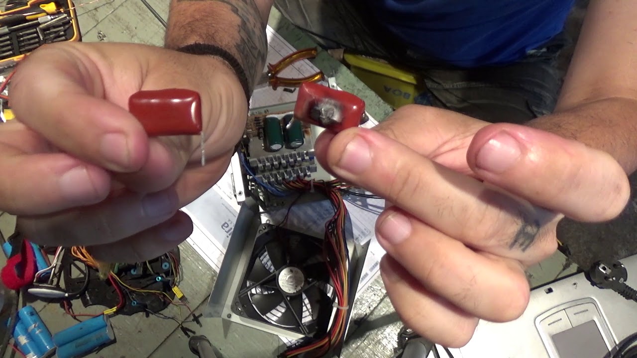 How to repair a desktop PC power supply YouTube