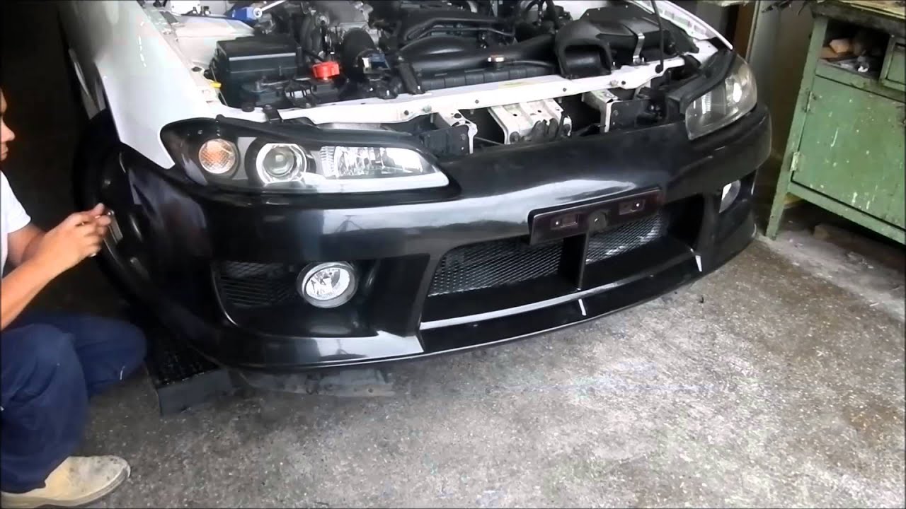 Nissan S15 Aero Style Front Bar By Jsai Aero Youtube