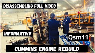 How rebuilt Cummins QSM11 engine full informative video #cummins#shorts #diesel #engine #cat #