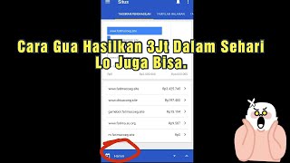 HASILIN UANG DARI ADSENSE, 3 JUTA CUKUP 1 HARI, INI CARANYA #adsense #blogger