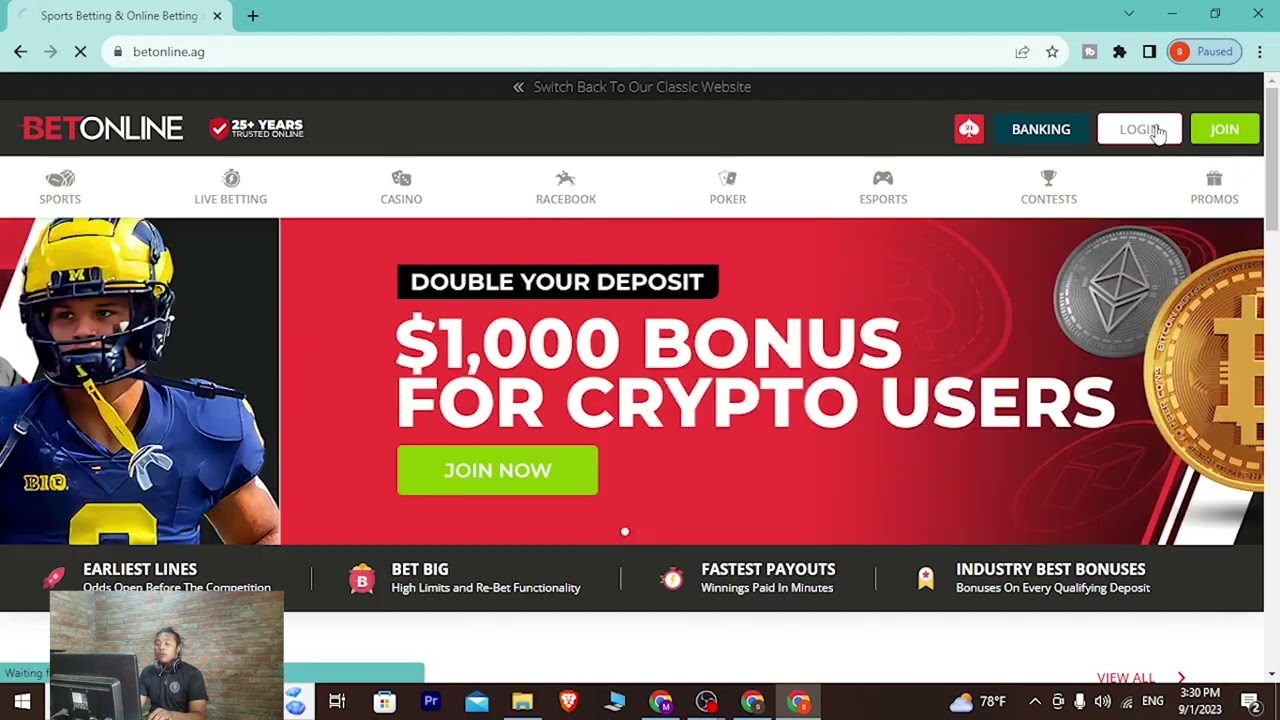 Screenshot des Bet on red Login-Formulars auf einem Desktop mit hervorgehobenen Sicherheitsmerkmalen