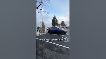 Autocharge+ makes charging my Tesla with a CCS1 adapter so much easier 😮‍💨 #EVgoPartner