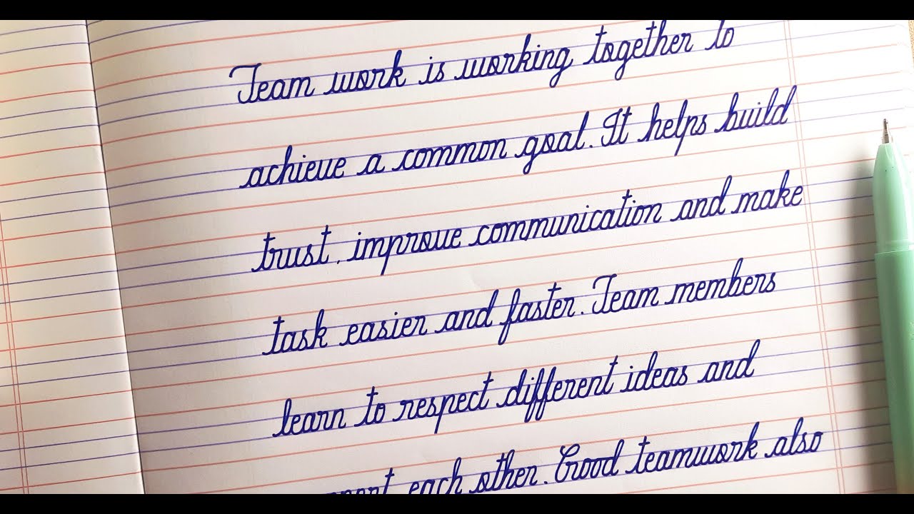 Improve Handwriting Practice | cursive writing | Neat Handwriting ...