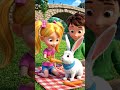 🐰 Bibi's Big Kite Rescue#RainbowKiteRescue #KiteRescue #KidsCartoon #PixarStyle #3DAnimation #Kids