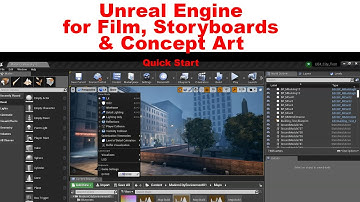 Unreal Engine for Film, Storyboards & Concept Art- for beginners