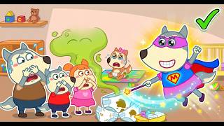 Magic Mom! ✨ Mommy Fixes Everything Song | Wolfoo Kids Songs &amp; Rhymes