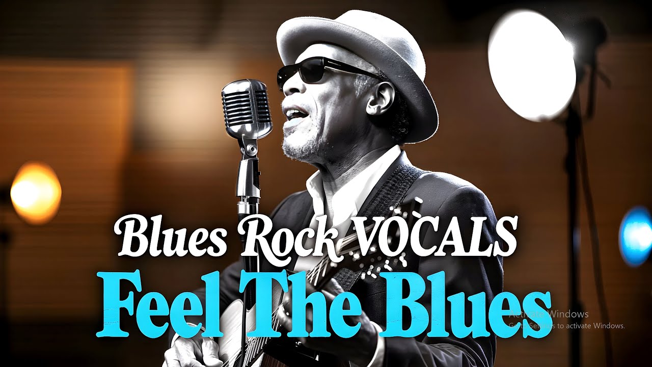 Blues Rock Vocals  Calm Groove & Soulful Story