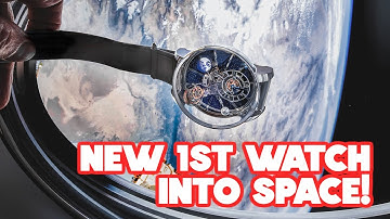 JACOB & CO ASTRONOMIA NEW SPACE RECORD - 1st Triple Axis Tourbillon in Space