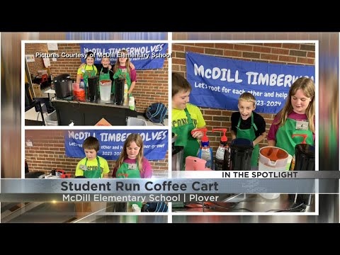 Student-run coffee cart at McDill Elementary School a hit