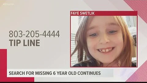 Latest in the search for 6-year-old Faye Swetlik l 6 a.m. Wednesday
