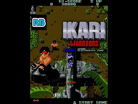 1986 [60fps] Ikari Warriors (US) Speedrun 10m00s ALL